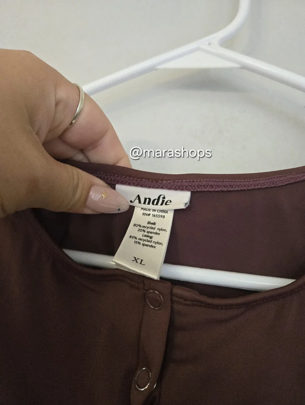 Andie The Malibu Swimsuit Maroon